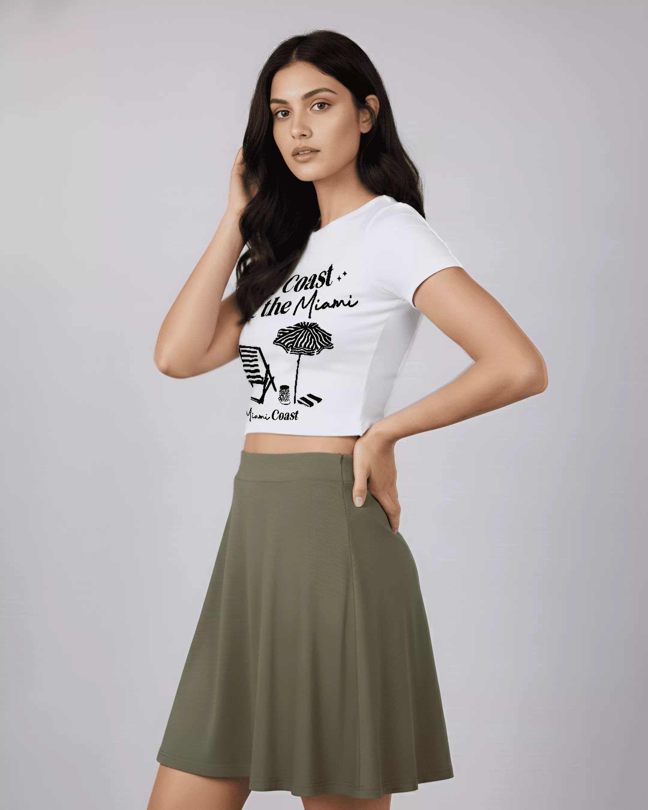 Last Coast Miami Baby Tee alternate view