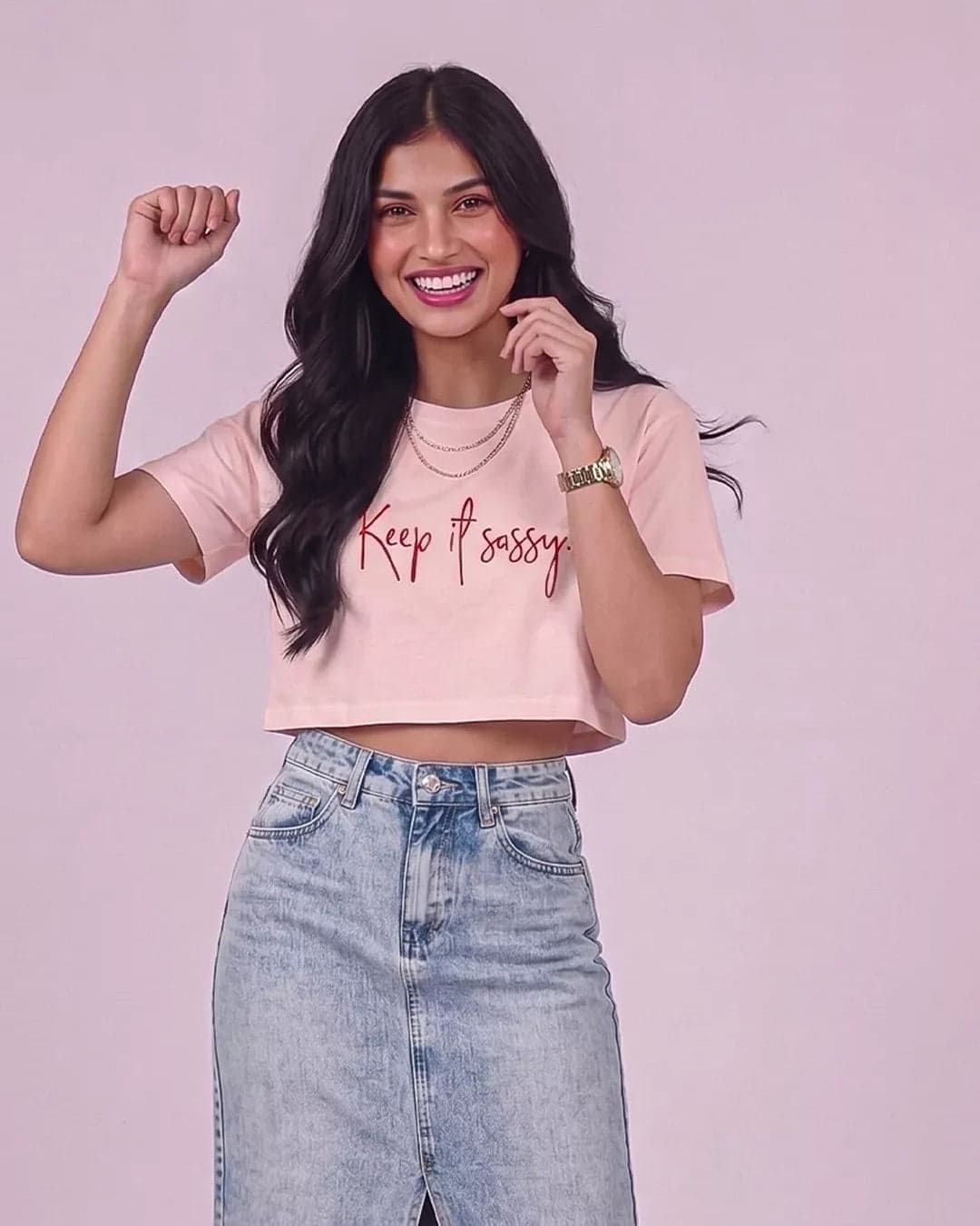 Keep It Sassy Crop Top alternate view