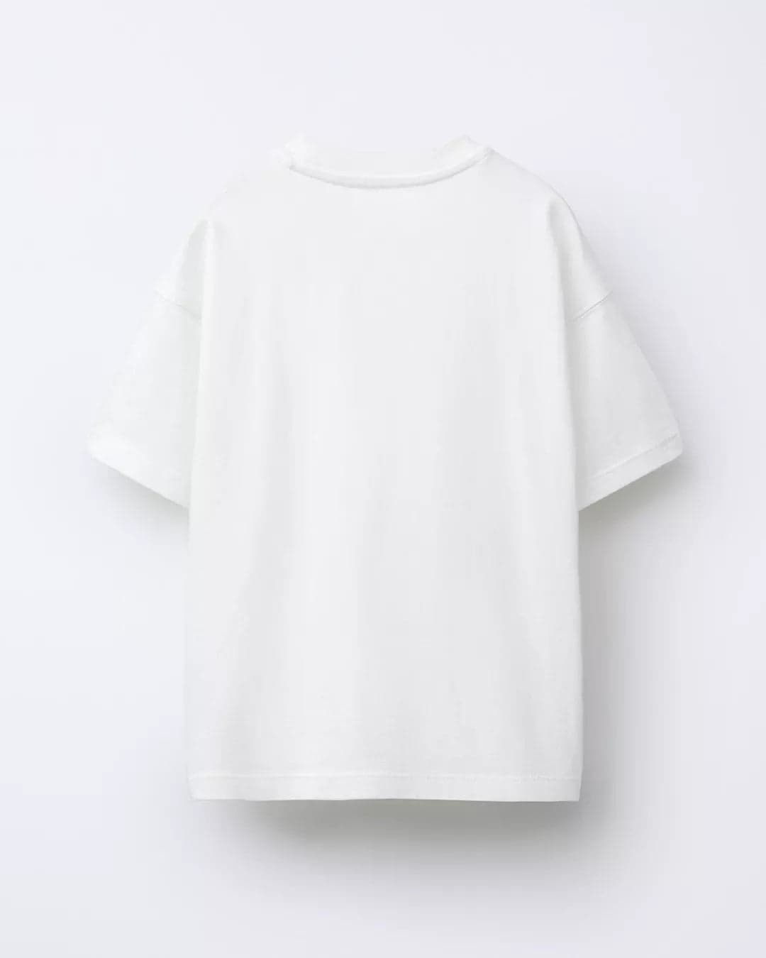 White Plain Unisex Oversized T-Shirt alternate view