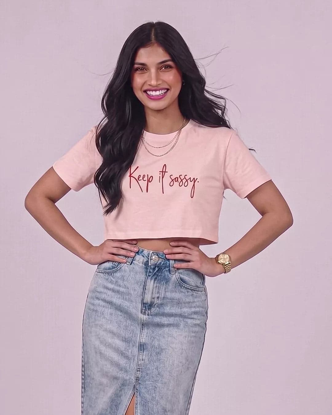 Keep It Sassy Crop Top