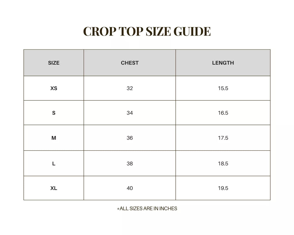 Beauty Queen Crop Top