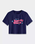 Beauty Queen Boxy Crop TShirt