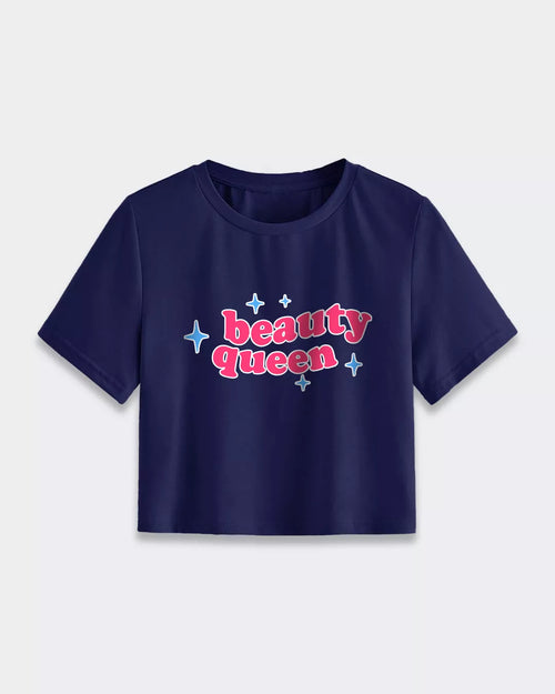 Beauty Queen Crop Top
