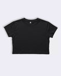 Women’s Black Boxy Crop T-Shirt