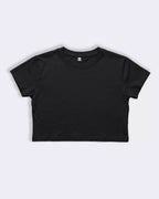 Women’s Black Boxy Crop T-Shirt