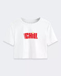 Chill Boxy Crop Tshirt