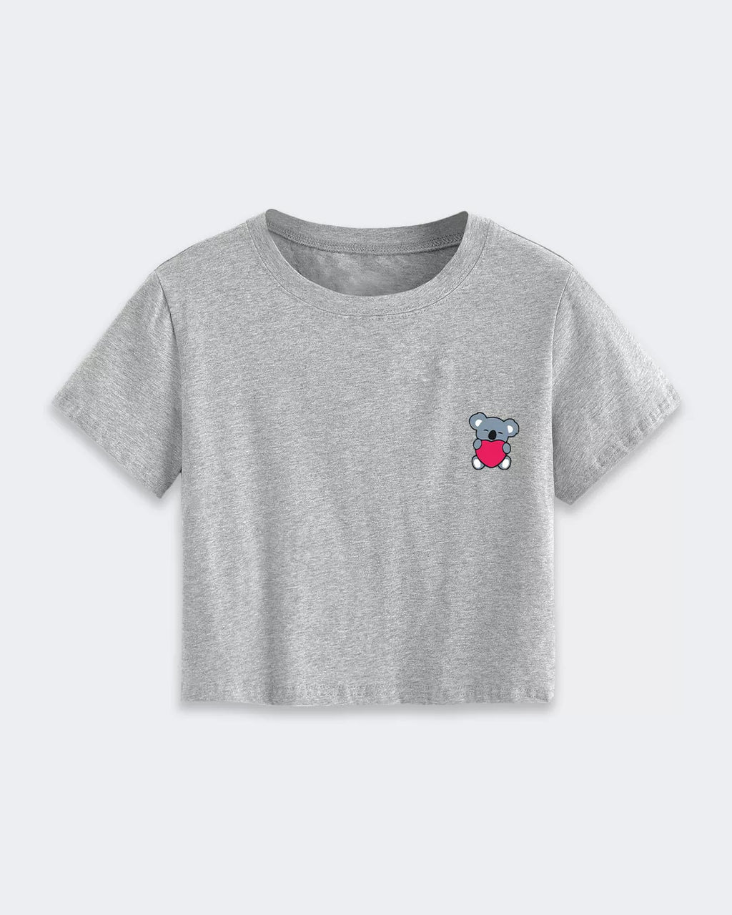 Cute Koala Crop Boxy T-shirt