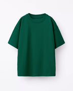 Evergreen Hug Plain Oversized T-Shirt