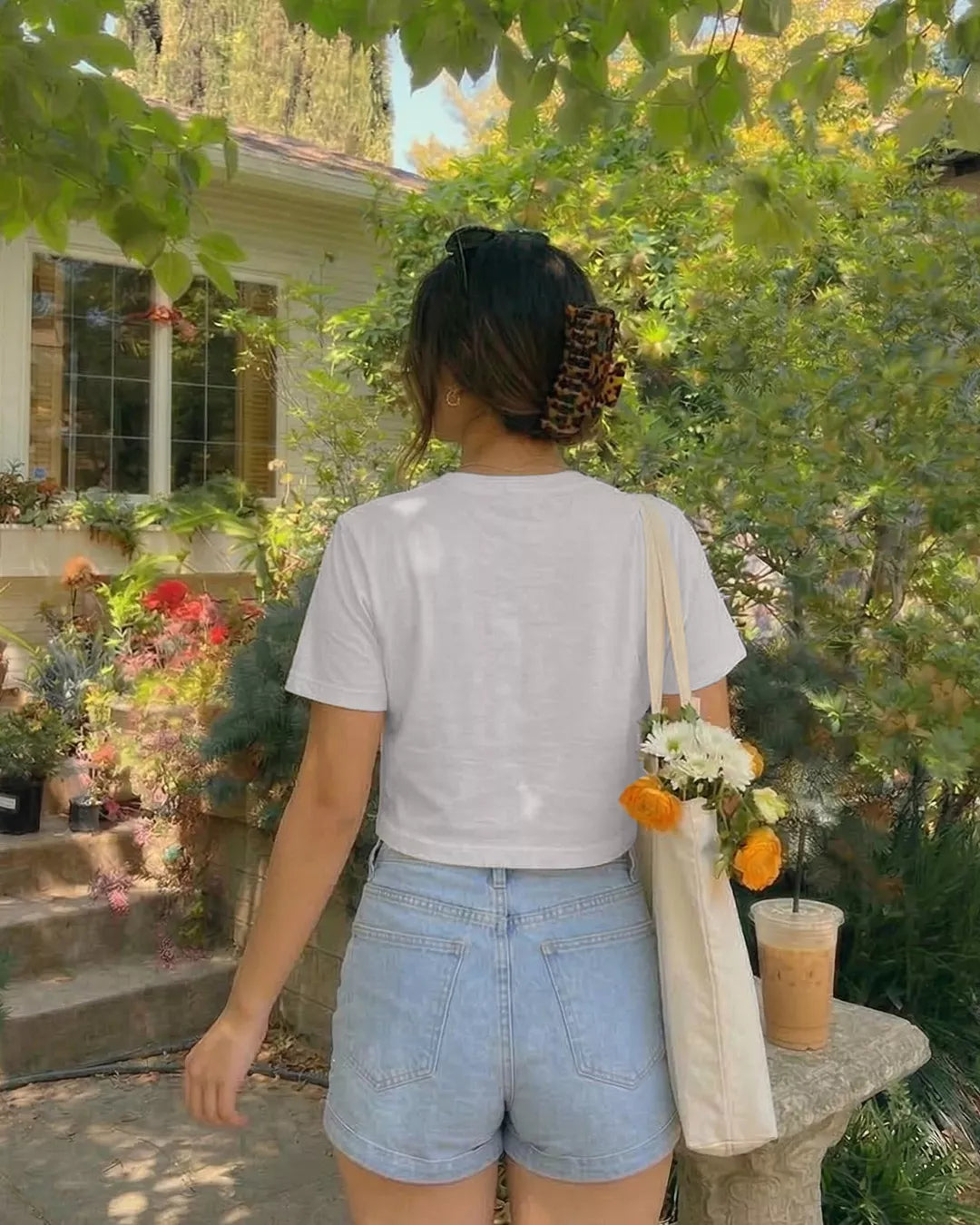 I'm Done Todaying Today Crop Boxy Tshirt