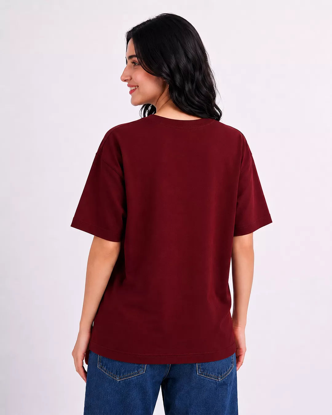 Berry Velvet Unisex Oversized T-Shirt