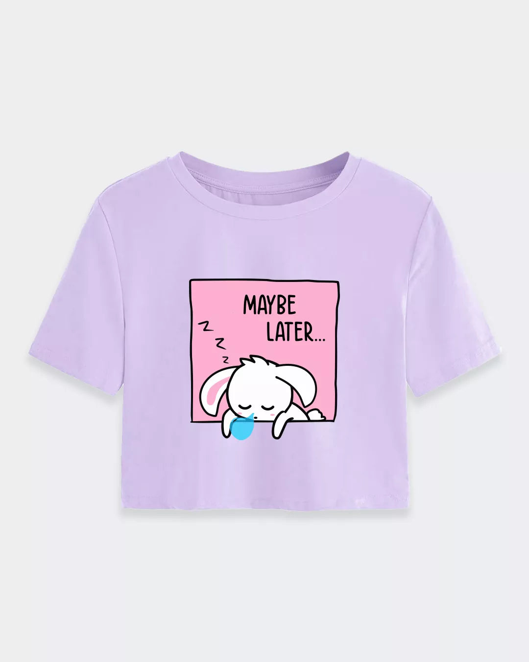 May Be Later Crop Top