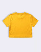 Women Golden Hour Crop Boxy Fit Tshirt