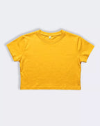 Women Golden Hour Crop Boxy Fit Tshirt