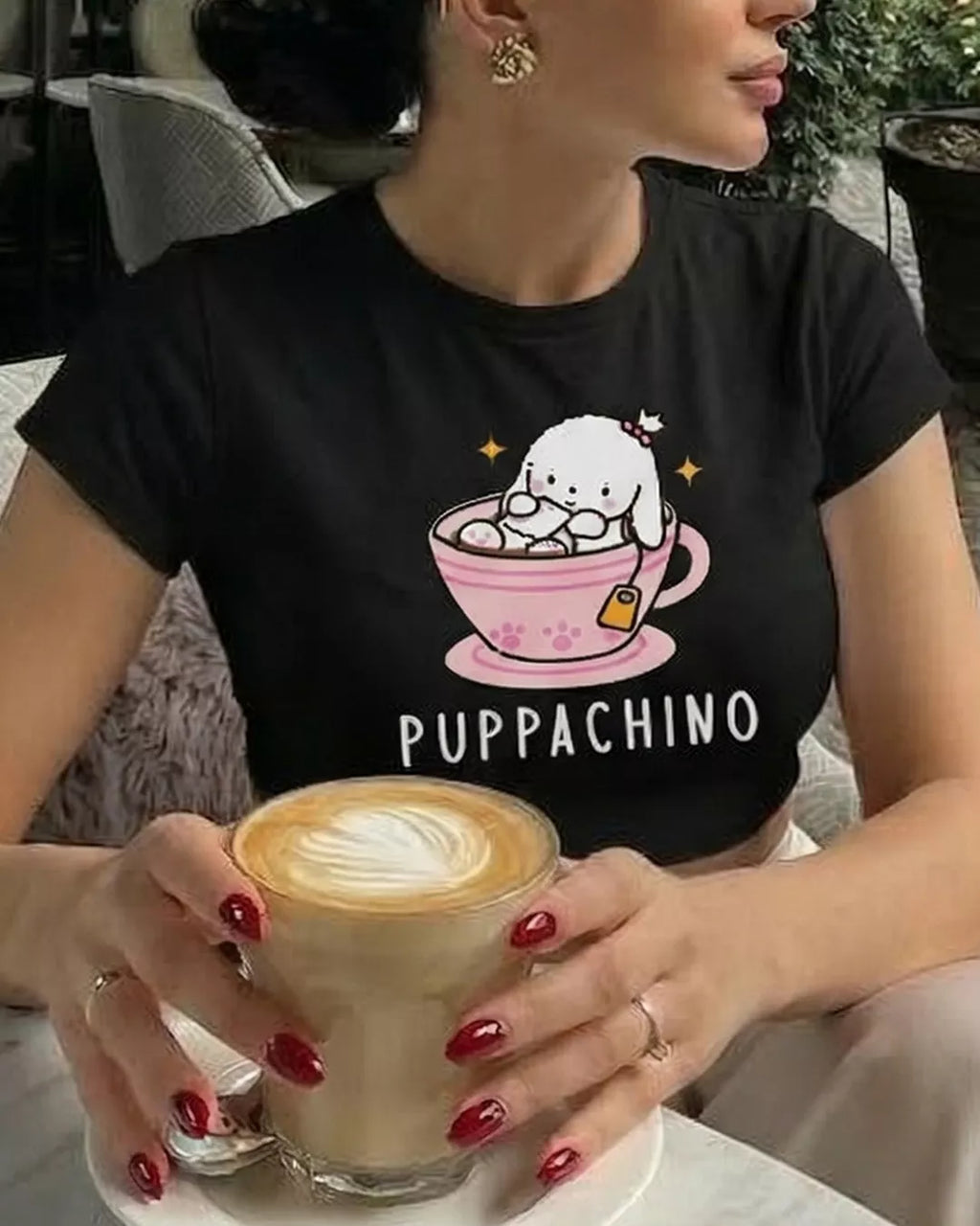 Puppachino Baby Tee