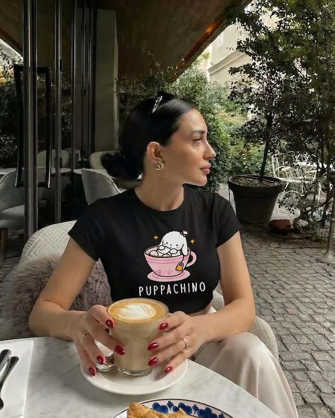 Puppachino Baby Tee