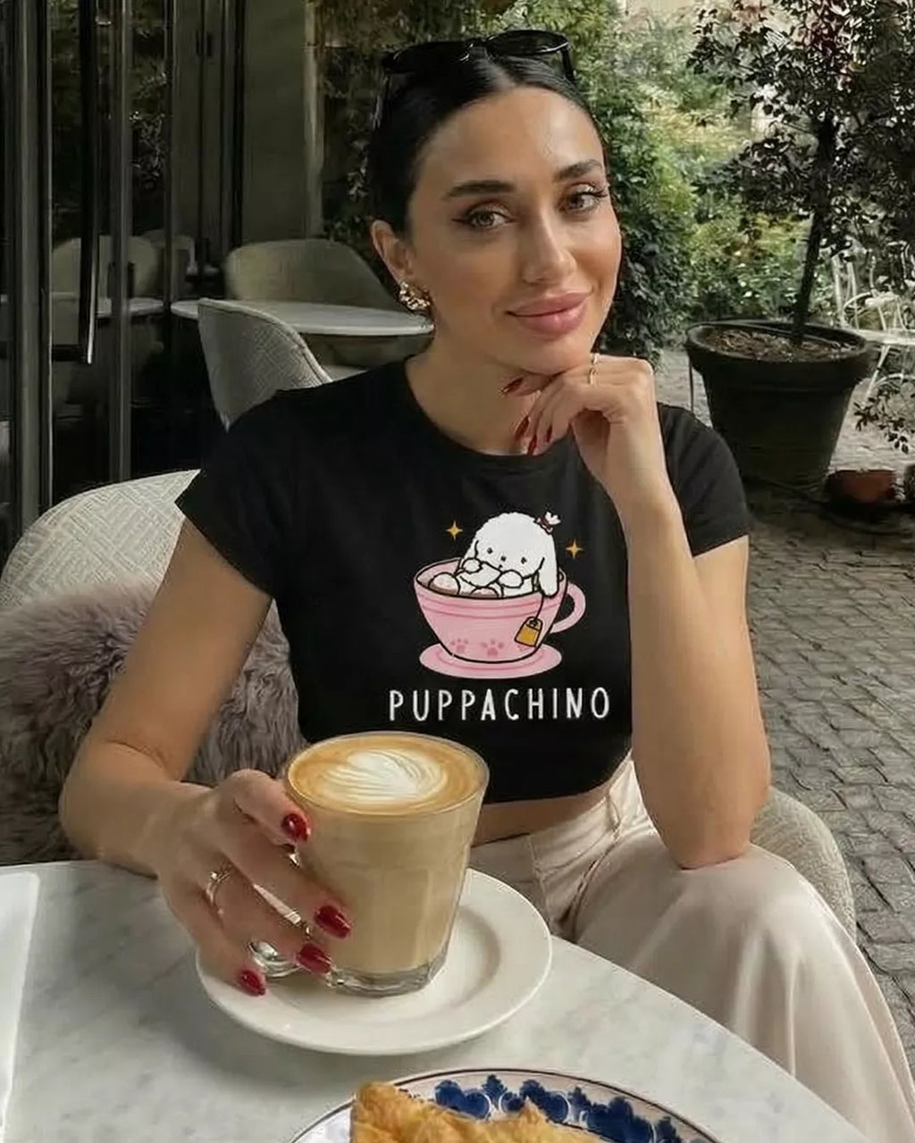 Puppachino Baby Tee