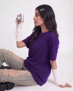 Purple Vibe Unisex Oversized T-Shirt