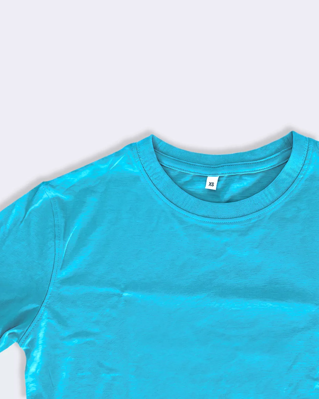 Women Boxy Crop Short Sleeve Tshirt