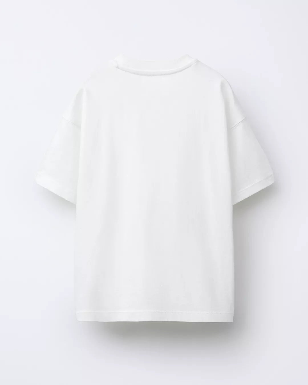 White Plain Unisex Oversized T-Shirt