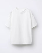 White Plain Unisex Oversized T-Shirt