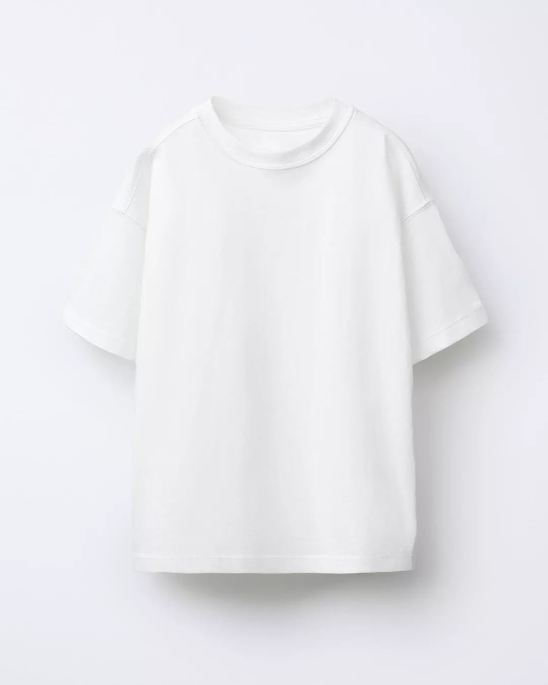 White Plain Unisex Oversized T-Shirt