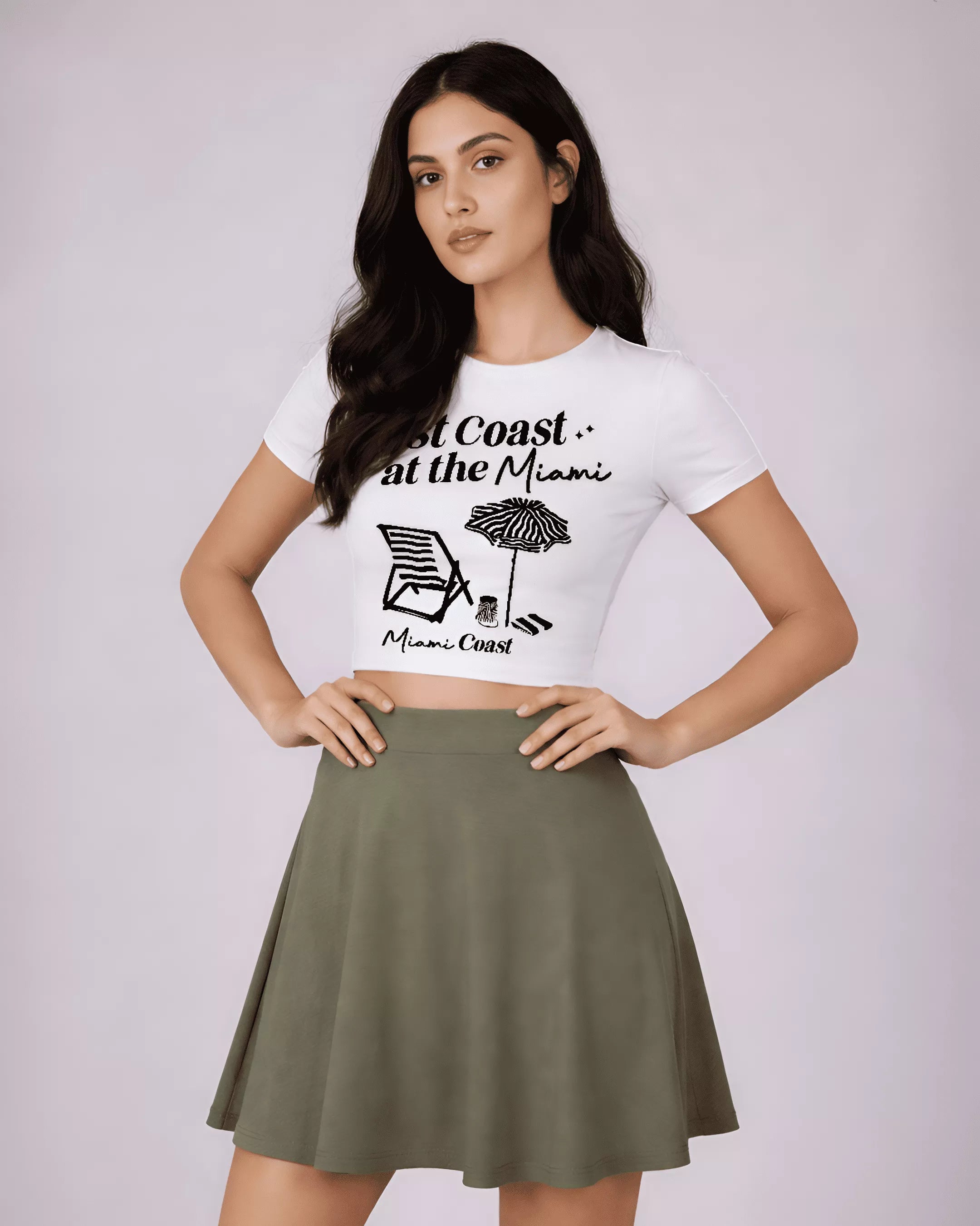 Last Coast Miami Baby Tee