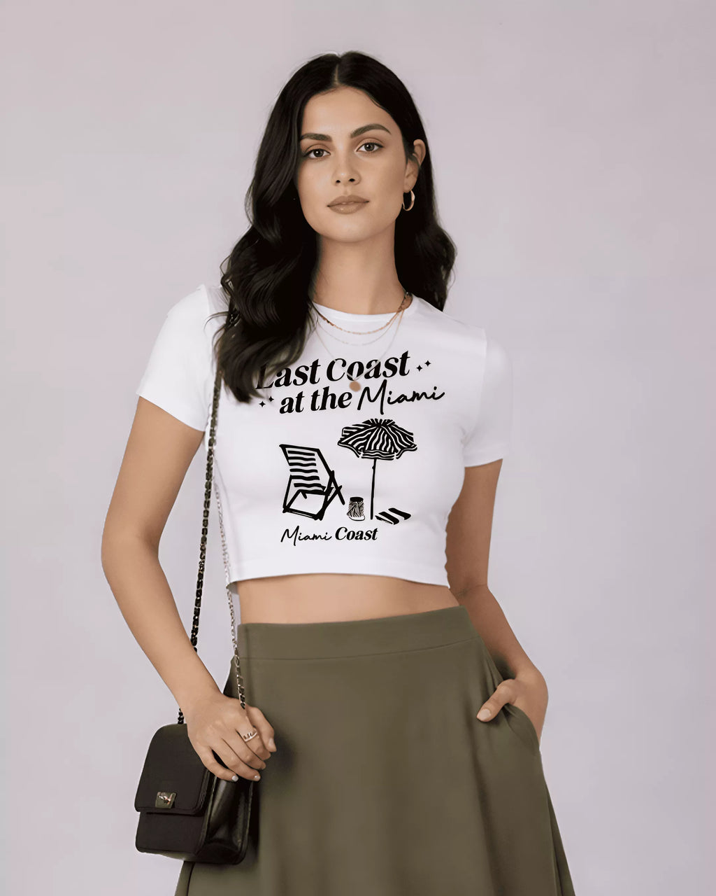 Last Coast Miami Baby Tee